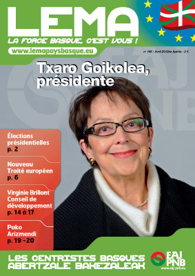 Lema 166 : Txaro Goikolea, pr�sidente