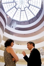 I�igo Urkullu en el Guggenheim de Nueva York con los responsables del museo y de la Fundaci�n 